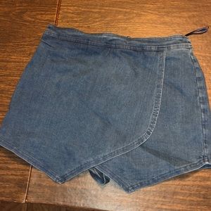 Wild Honey Denim Skort